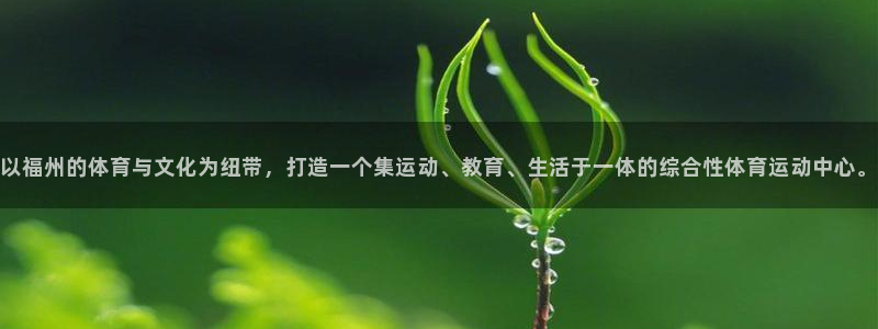 海南yy易游官网下载:以福州的体育与文化为纽带,打造一个集运